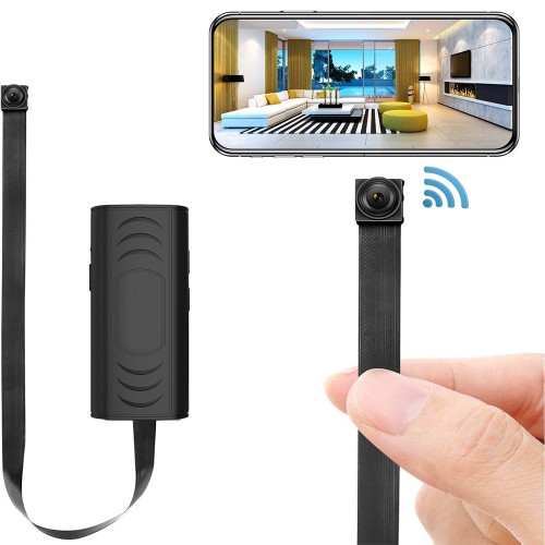 Mini Camara Espia Wifi Flexor P2p Fullhd Video Audio En Vivo S9
